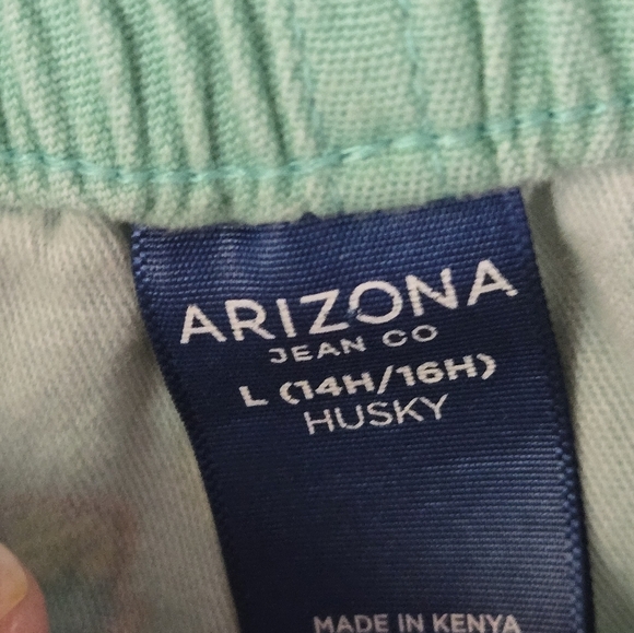 Arizona Jean Company Green Patterned Shorts - Picture 3 of 7